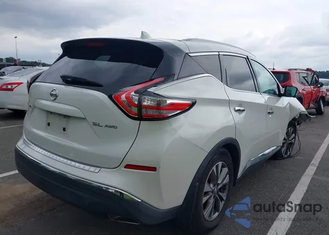 2018 Nissan Murano Sl из США, поврежденный, VIN 5N1AZ2MHXJN169769